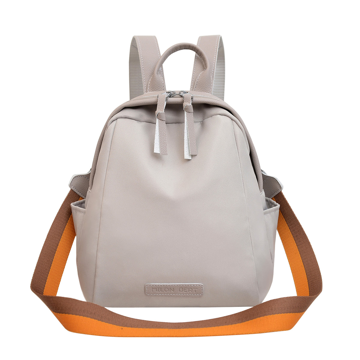 Casual Zipper Backpack All Match Storage Travel Daypack
