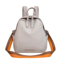 Casual Zipper Backpack All Match Storage Travel Daypack