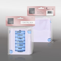 7 Day Weekly Pill Box Dispenser Organizer with Removable Modules
