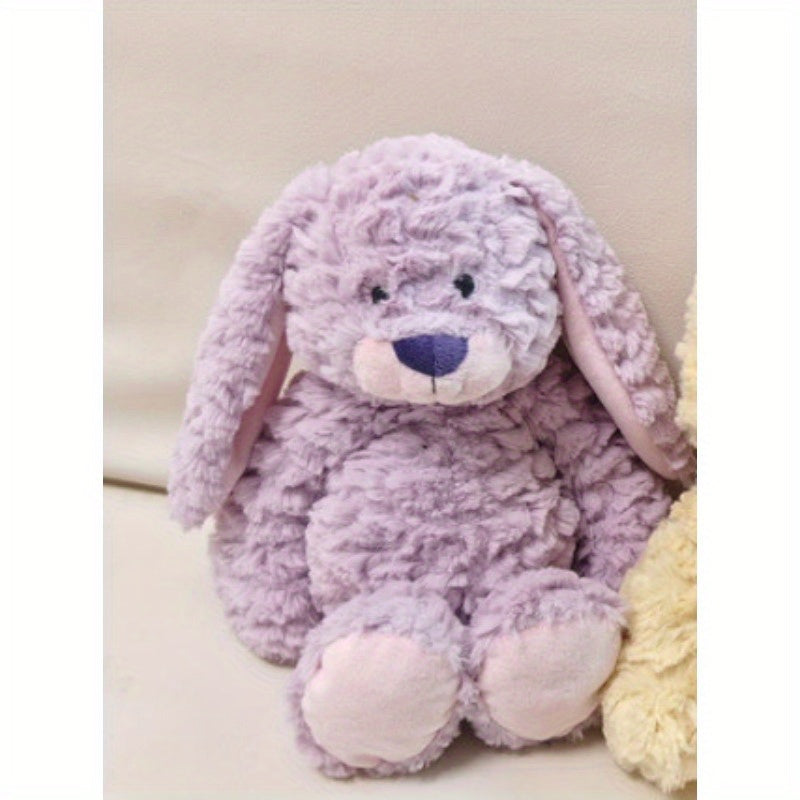 Healing Plush Rabbit Soft & Huggable Purple Rabbit Plush Doll
