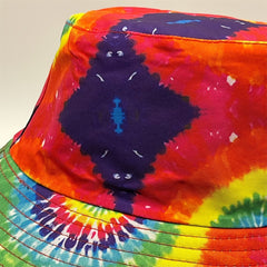 Tie Dye Reversible Bucket Hat for Women