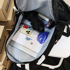 Large Capacity Basketball Backpack Training Bag with Net Pocket