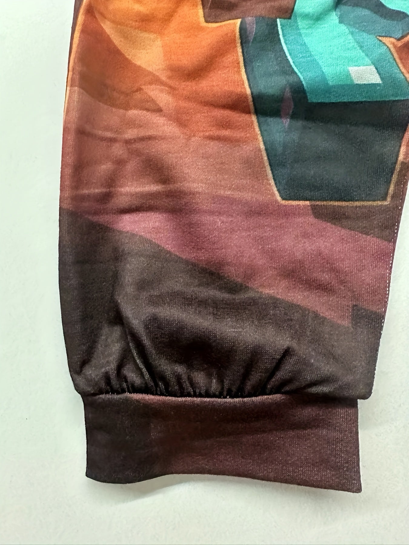 Kids Pixel Hooded 3D Printed Sweatshirt