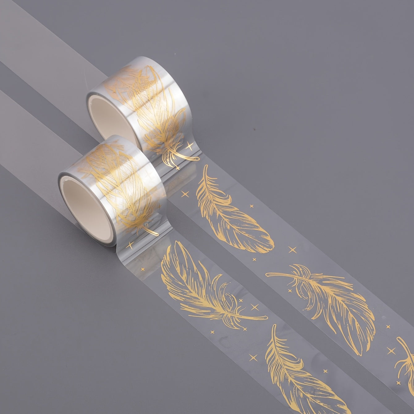 Glamorous Bronzing Decorative Tape for Journals