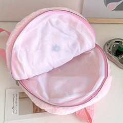 Kids Unicorn Cartoon Plush Backpack with Large Capacity