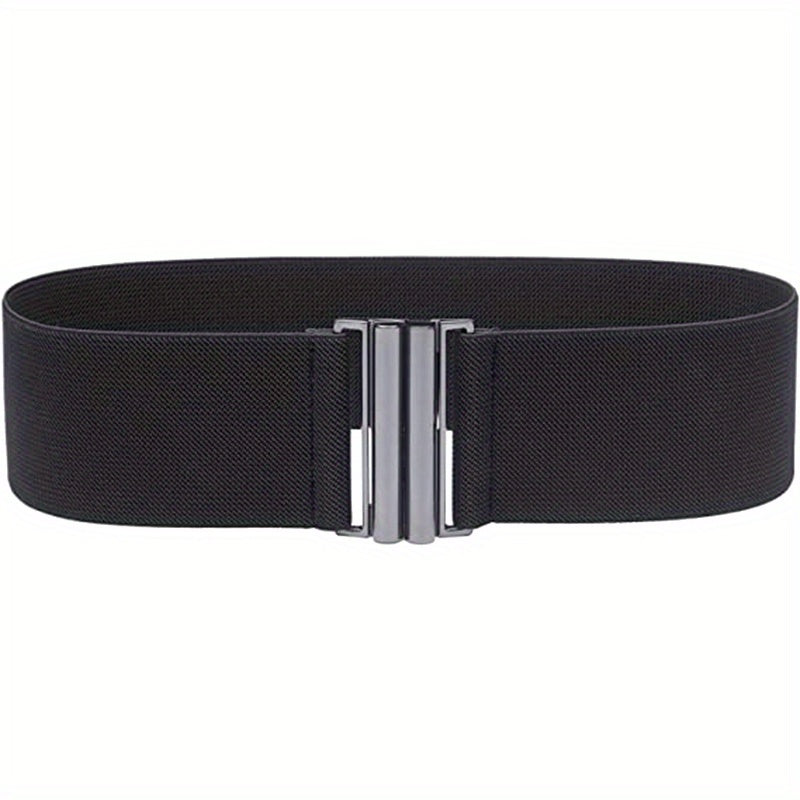 Elastic Wide Belt Cinch Belt Braided Dress Girdle Waistband Women