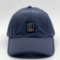 Quick Dry Letter C Embroidery Baseball Cap Sunshade Dad Hat