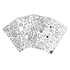 12pcs Back To School Spiral Notebooks 9.91 x 6 Blank Pocket Notepads