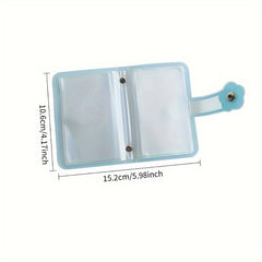 Ultra thin Card Bag Large Capacity Card Holder Anti Demagnetization Clip