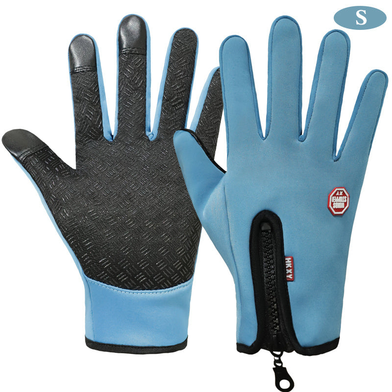 Winter Touch Screen Motorcycle Gloves Windproof Anti-Slip Unisex