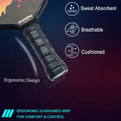 Graphite Carbon Fiber Paddles Set for Improved Pickleball Game