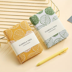 Embroidery Linen Cloth Journal Book Diary Thick Student Office