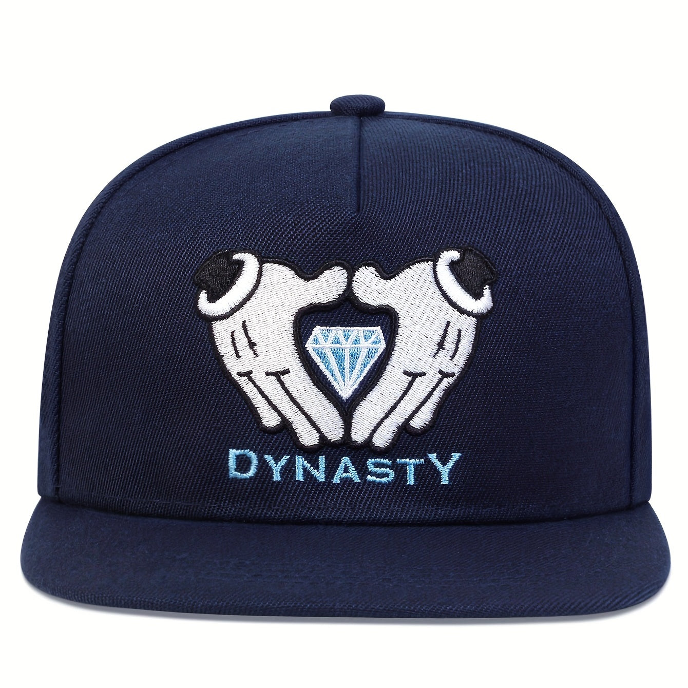 Embroidery Baseball Cap Hip Hop Unisex Lightweight Snapback Hat
