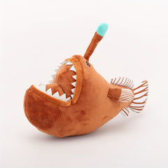 11.81in Melanocetus Johnsonii Plush Toy Stuffed Fish Doll