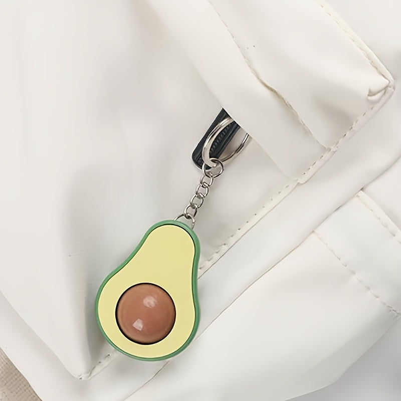Avocado Keychain Mini Fun Fruit Pendant Backpack Decor