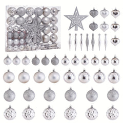 Christmas Halloween Gift Tree Top Star Love Hanging Ball Christmas Ball