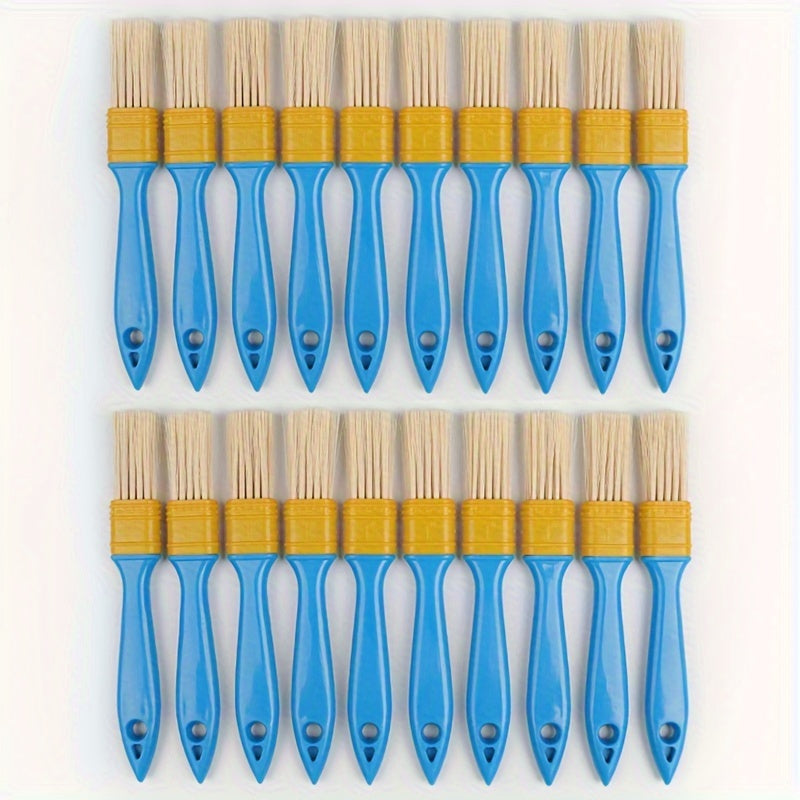 Nylon Paint Brush Plastic Handle Bristle Brush Multipurpose