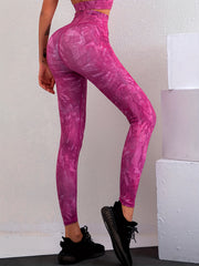  Tie Dye Butt-Lifting High Rise Sports Leggings