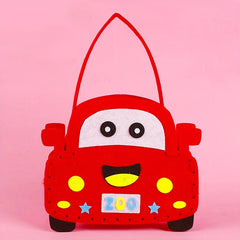 DIY Animal Theme Non-Woven Handbag Kit for Kids