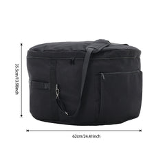 Round Insulated Bag Casserole Holder Reusable Picnic Bag