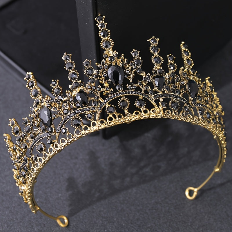 Vintage Rhinestone Wedding Crown Tiara Hairband
