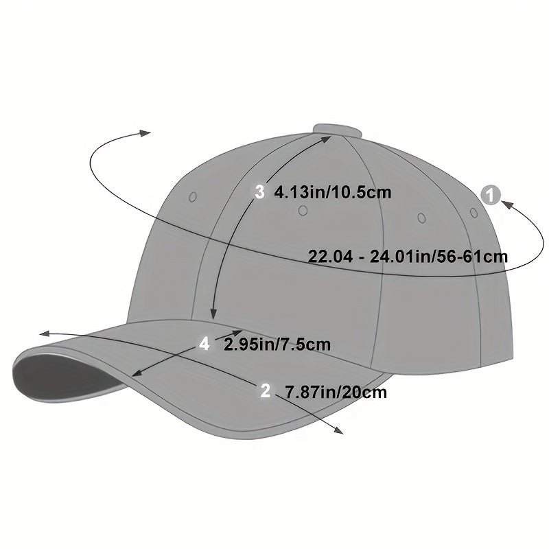 Denim Baseball Cap Spring Summer Niche Hip hop Street Cap
