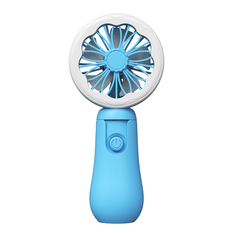 Portable Mini Handheld Fan with Light