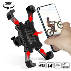 PHMAX Universal Bike Phone Mount for 4-8.6 Inch Cell Phones