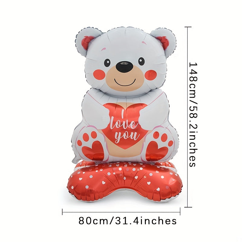 Large Bear Love Balloon Party Decoration