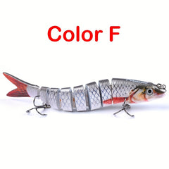 8 Segment Jointed Crankbait Swimbait Fishing Hard Bait Realistic Sinking Action