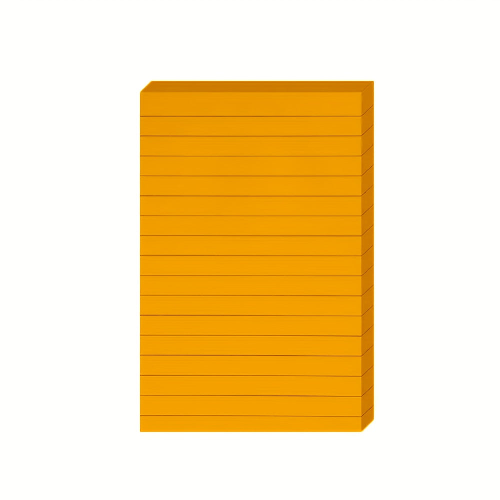 50 Lined Sticky Notes Bright Colors 10 16X15 24 Cm Self Adhesive Note Pad