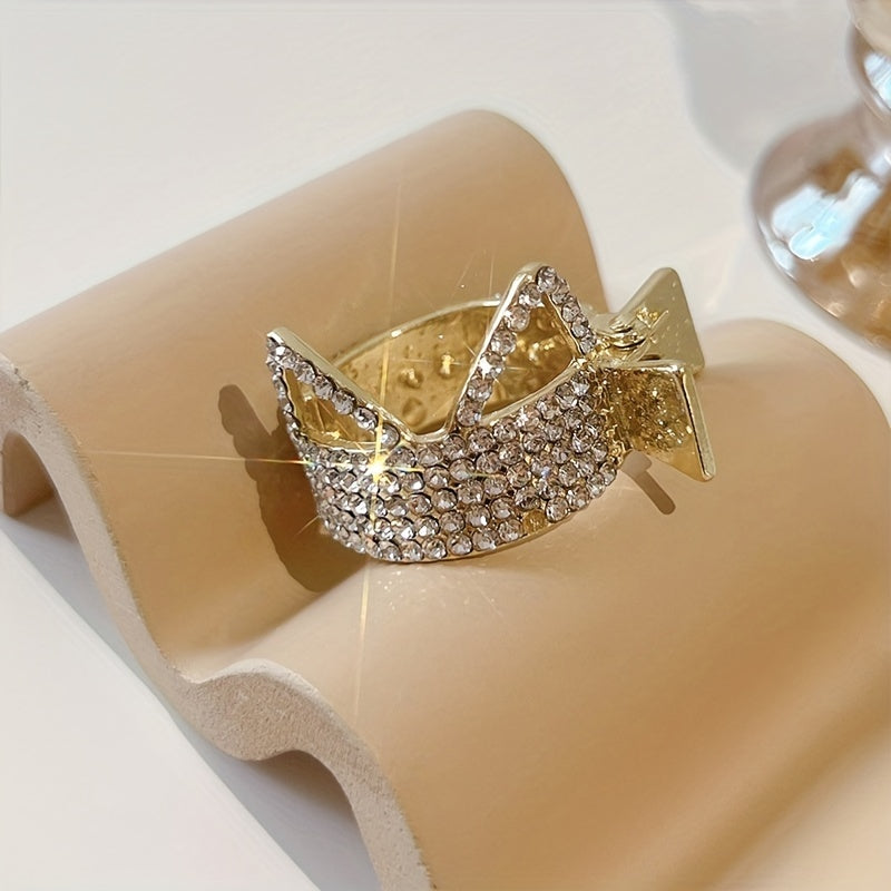 Rhinestone Hair Claw Clips Vintage Hair Accessories