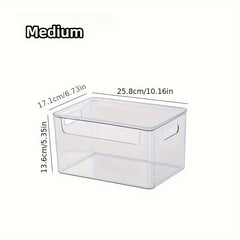 Transparent Storage Box with Lid Waterproof and Dustproof