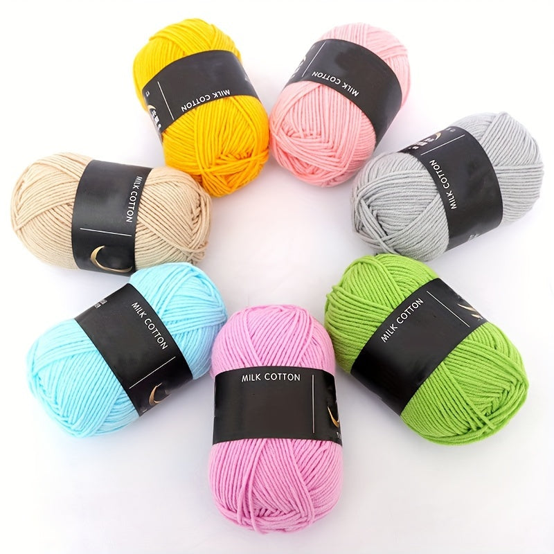 Acrylic Wool Thread Soft Warm Wool Yarn for DIY Crocheting & Knitting