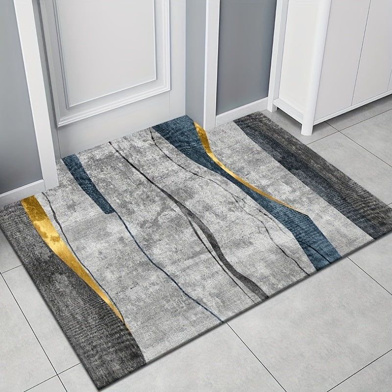Modern Geometric Area Rug for Living Room Bedroom