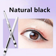 Silky Eyeliner Gel Pen Brown Round Head Smooth Rendering Eyeliner Pen