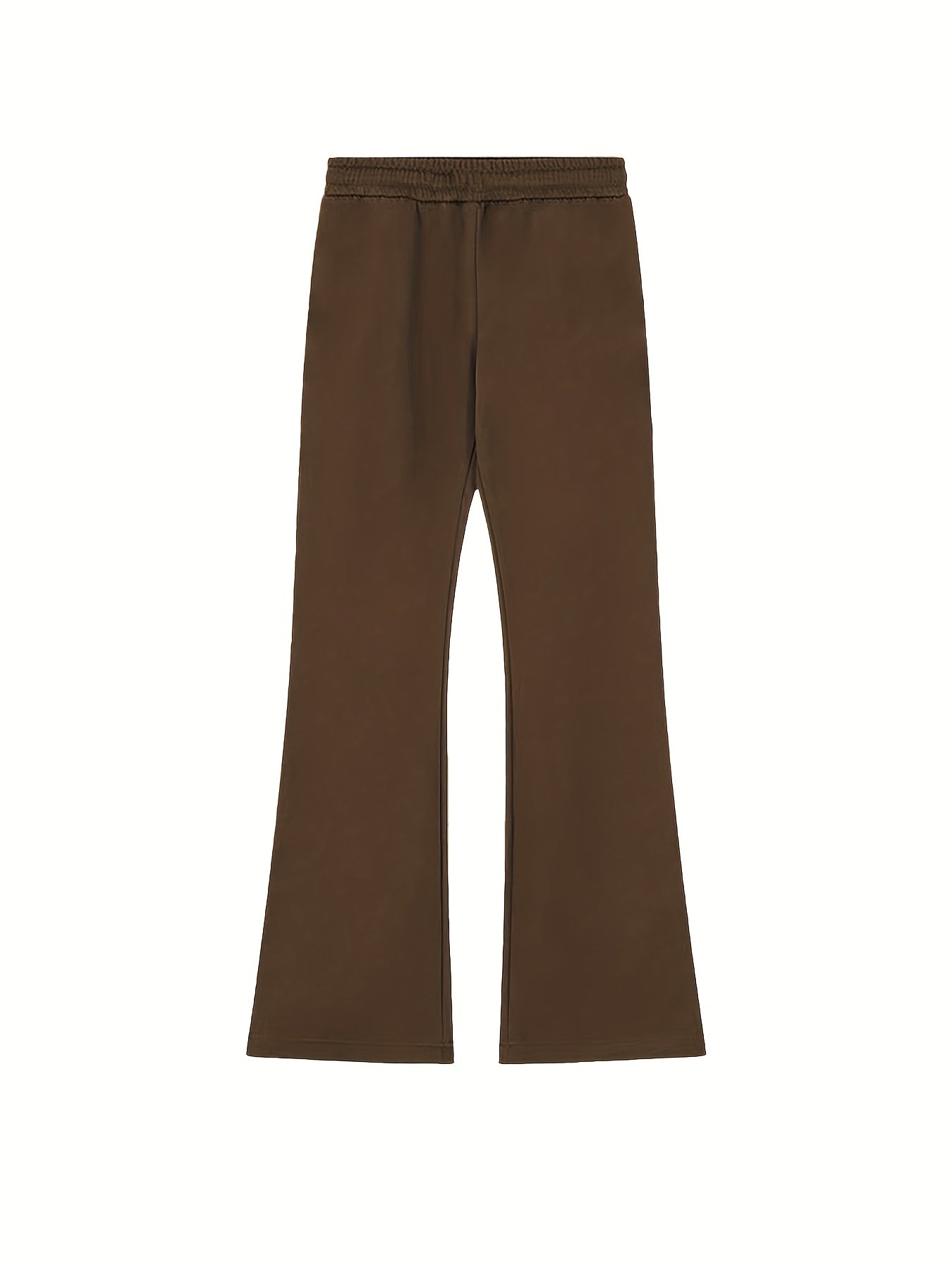 Classic Casual Bell Bottom Joggers Men's Pants