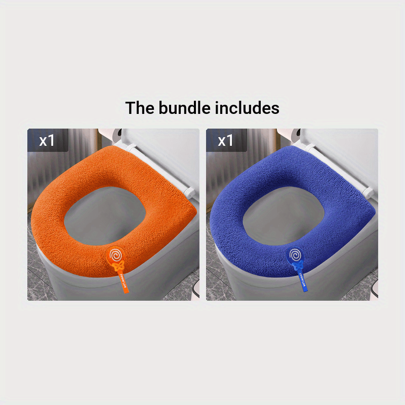 Universal Padded Toilet Seat for Warmth & Comfort