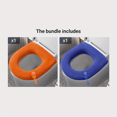 Universal Padded Toilet Seat for Warmth & Comfort