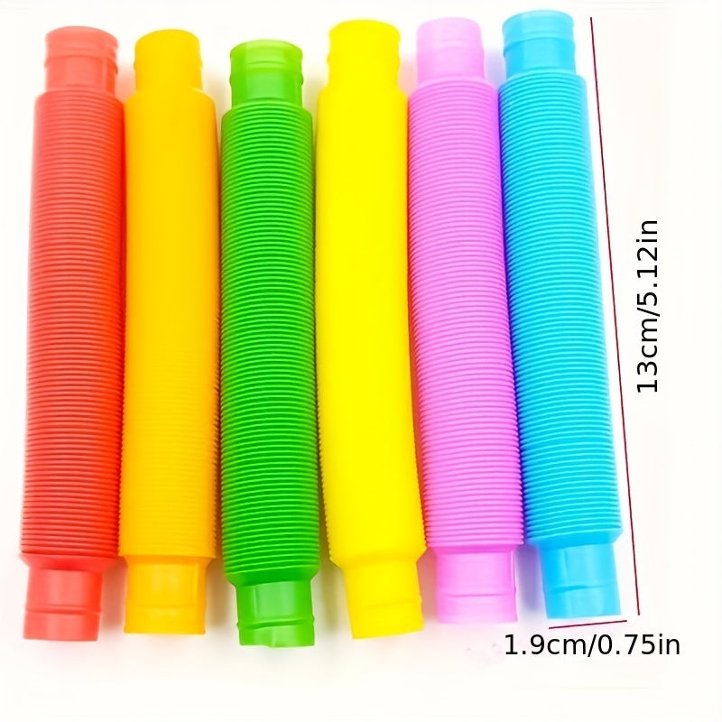 20pcs Pop Tube Fidget Toys & Party Supplies for Stress Relief Puzzle Learning