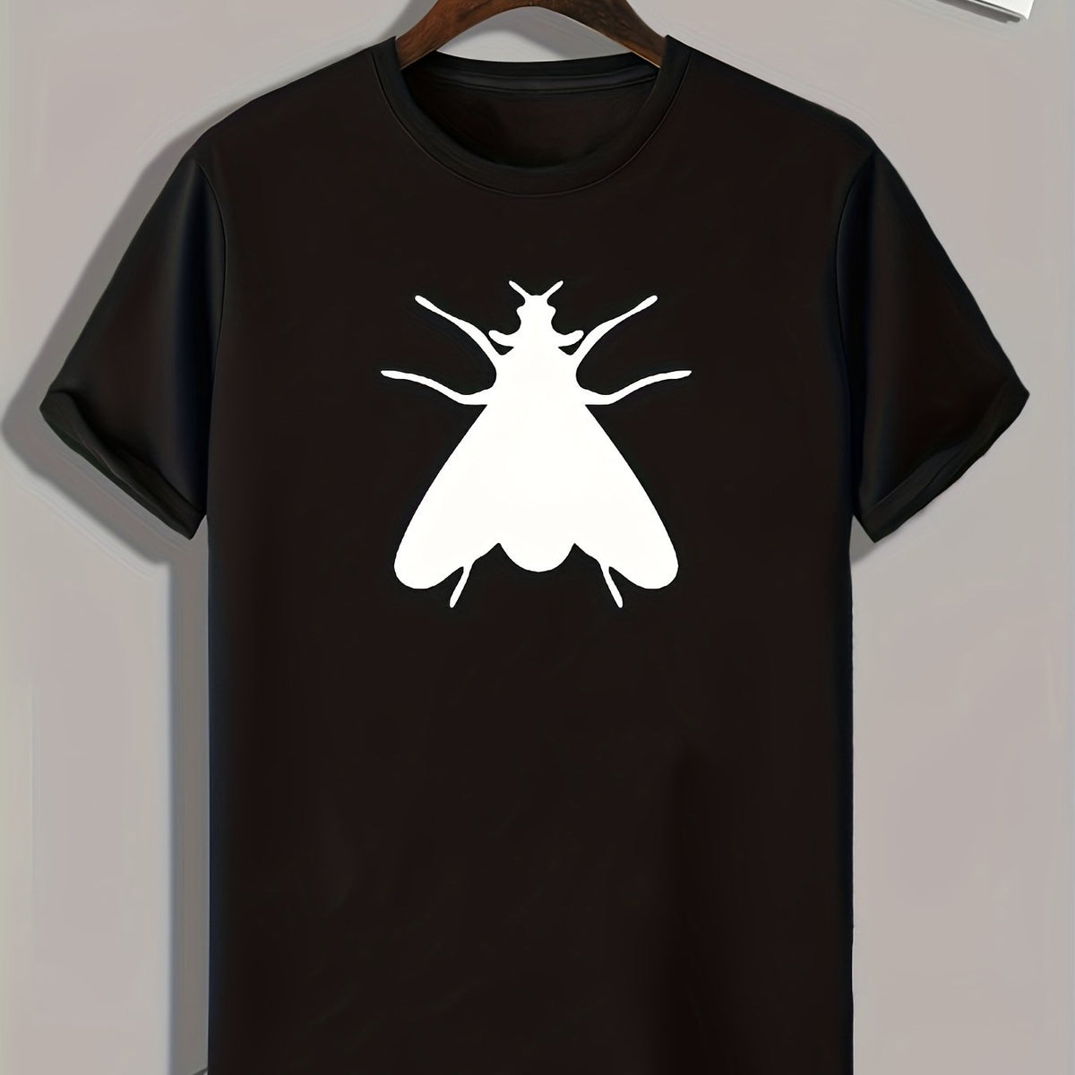 Insect Pattern Print Men's Comfy Sports T-shirt Graphic Tee