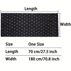 Tiger Head Hot Stamping Scarf Solid Shawl Classic Windproof Head Wrap