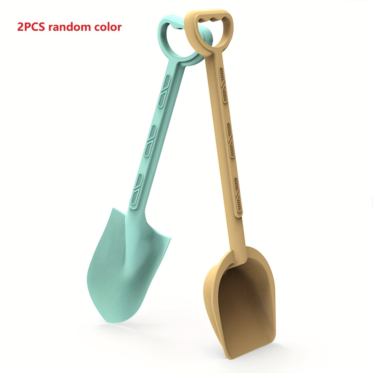 2pcs Random Large Shovel & Snow Shovel for Kids' Beach & Snow Play
