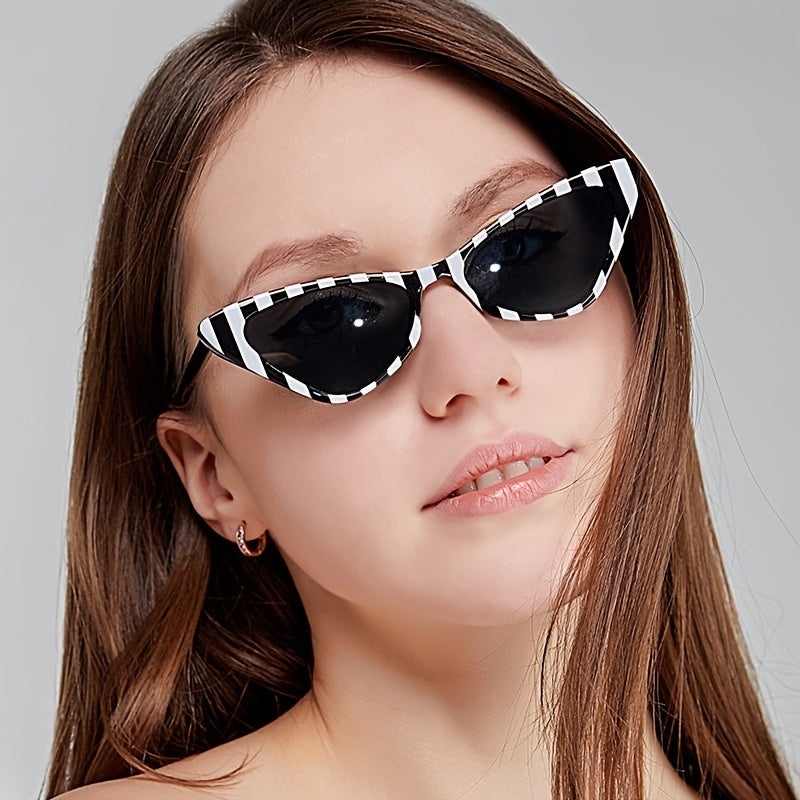 Vintage Cat Eye Sunglasses Gradient Eyewear For Women