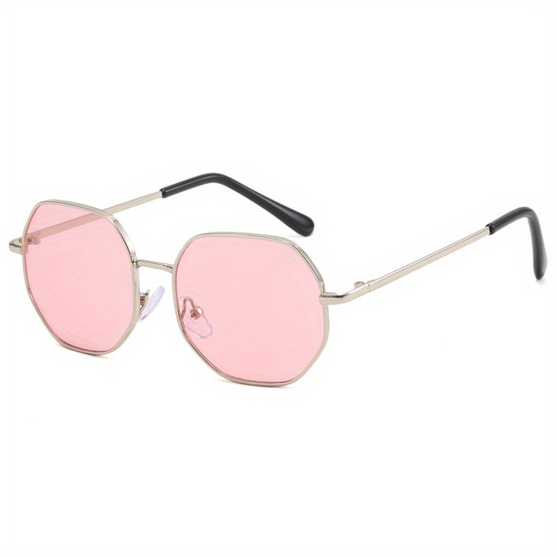 Kids Metal Frame Sunglasses UV Protection Glasses