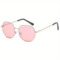 Kids Metal Frame Sunglasses UV Protection Glasses