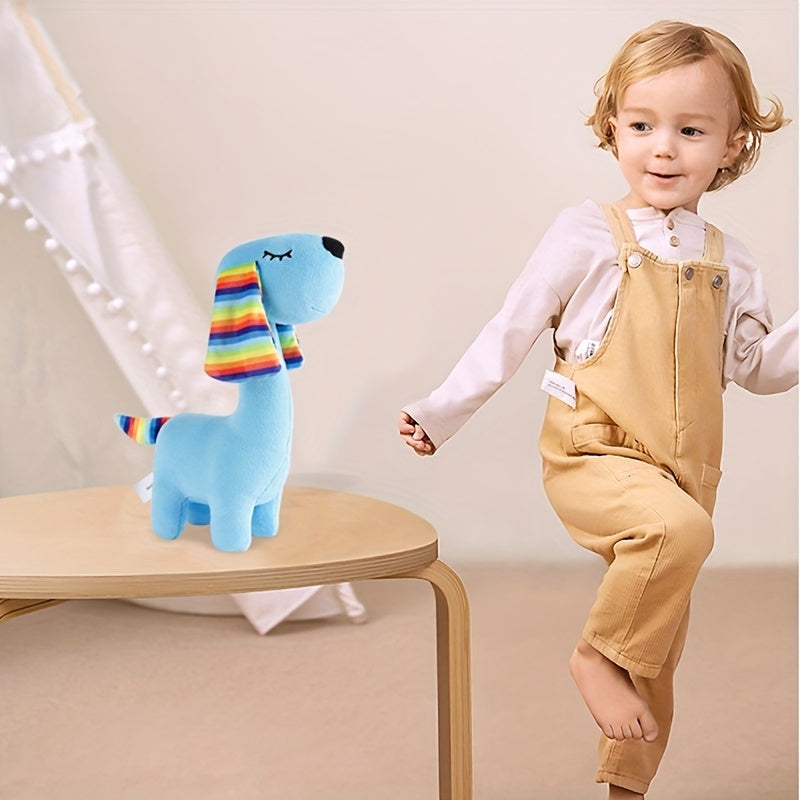HUGKIS Baby Plush Dolls Handbell Training Toy