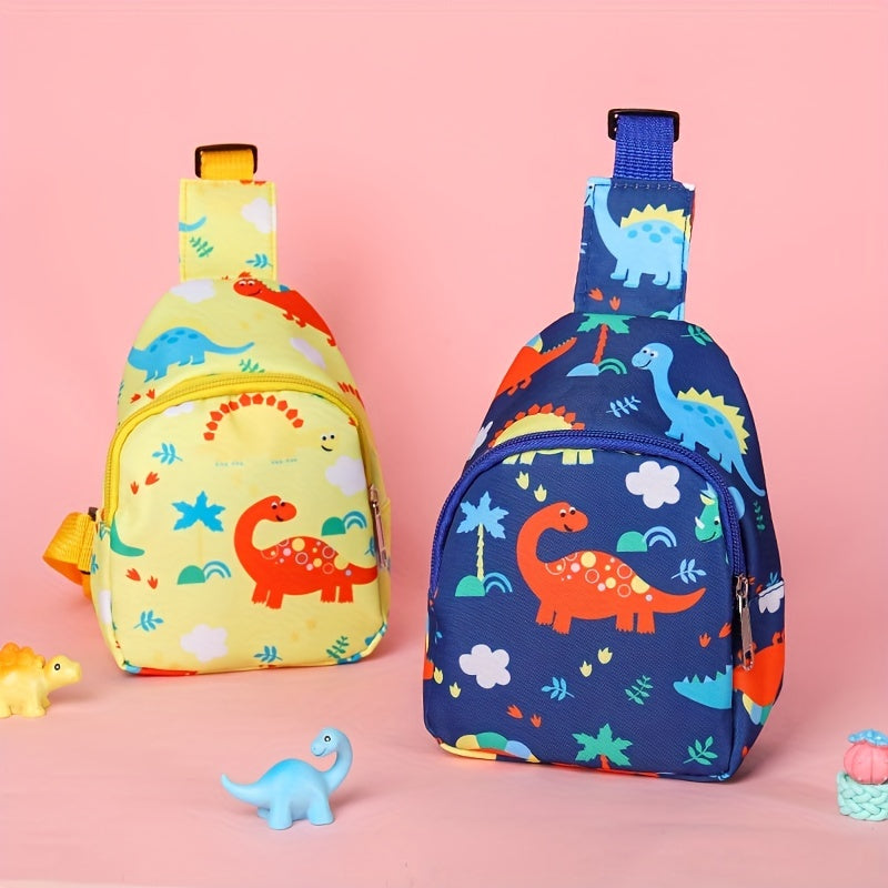 Kids Dino Unicorn Print Crossbody Bag with Coin Purse