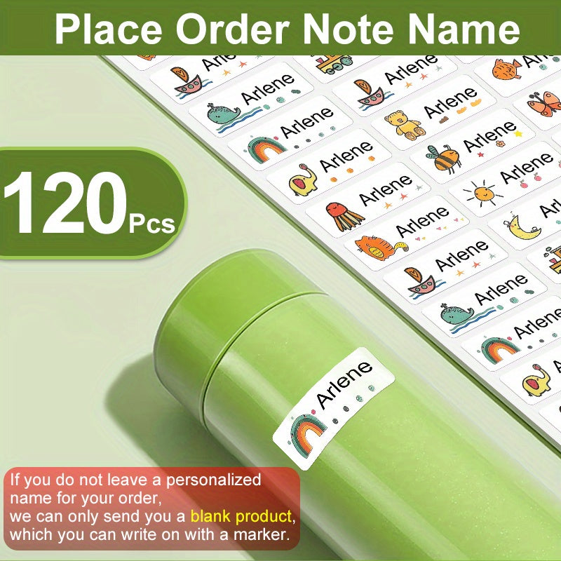 Personalized Waterproof Name Sticker School Label