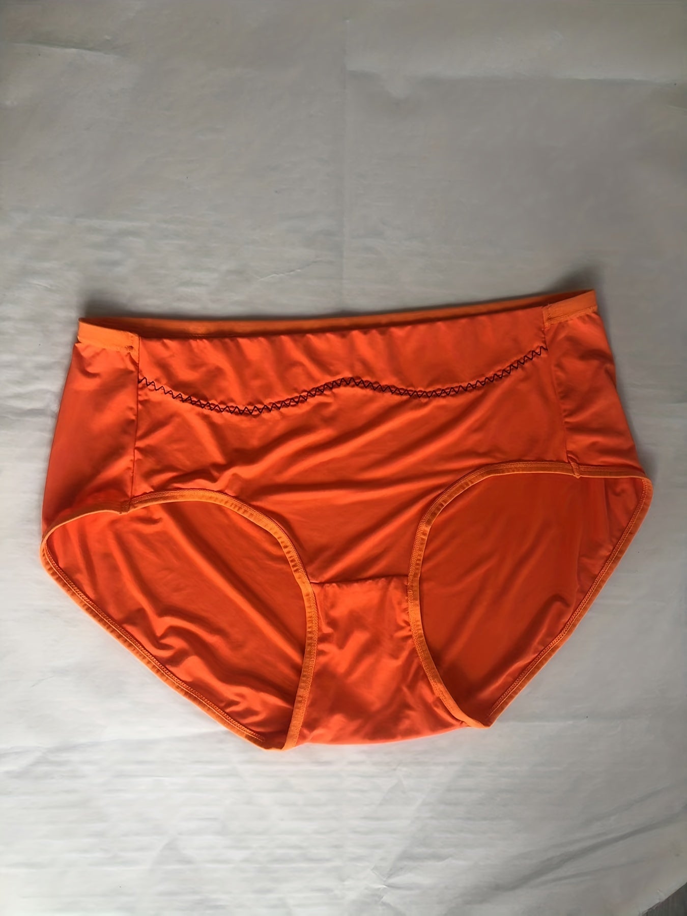 3 Pack Plus Size High Waisted Briefs Set - Stretchy Full Panties